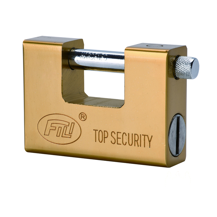 Fili Brass Plated Steel Padlock