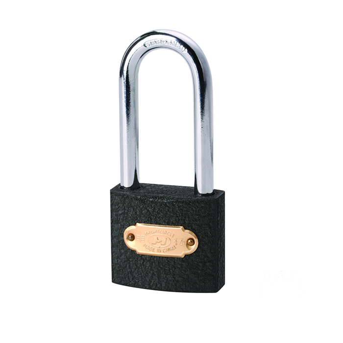 Minghuan Gray Iron Padlock Long Shackle