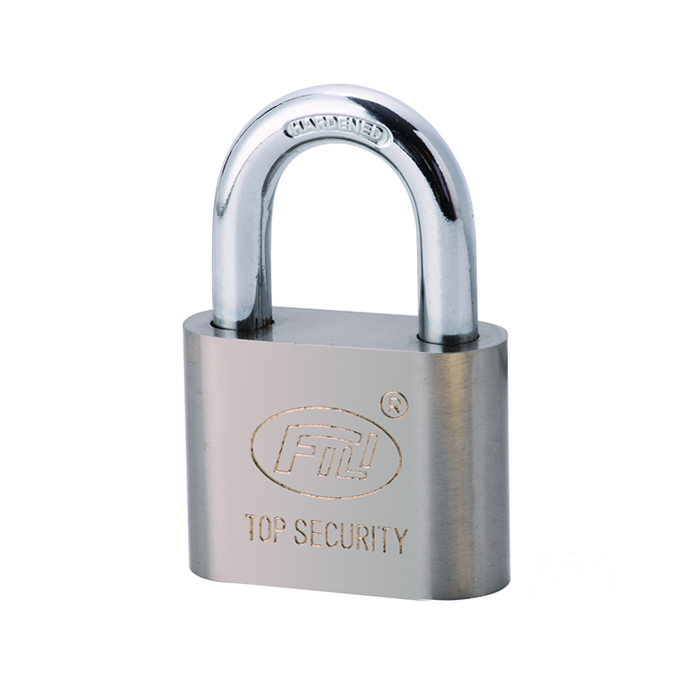 Round Corner Type Nickle Plated Vane Padlock